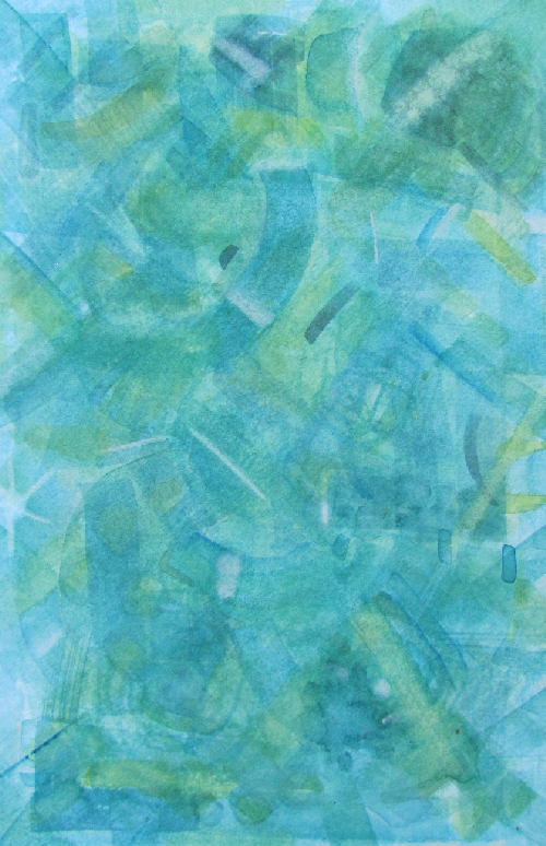 Teal Green Abstract