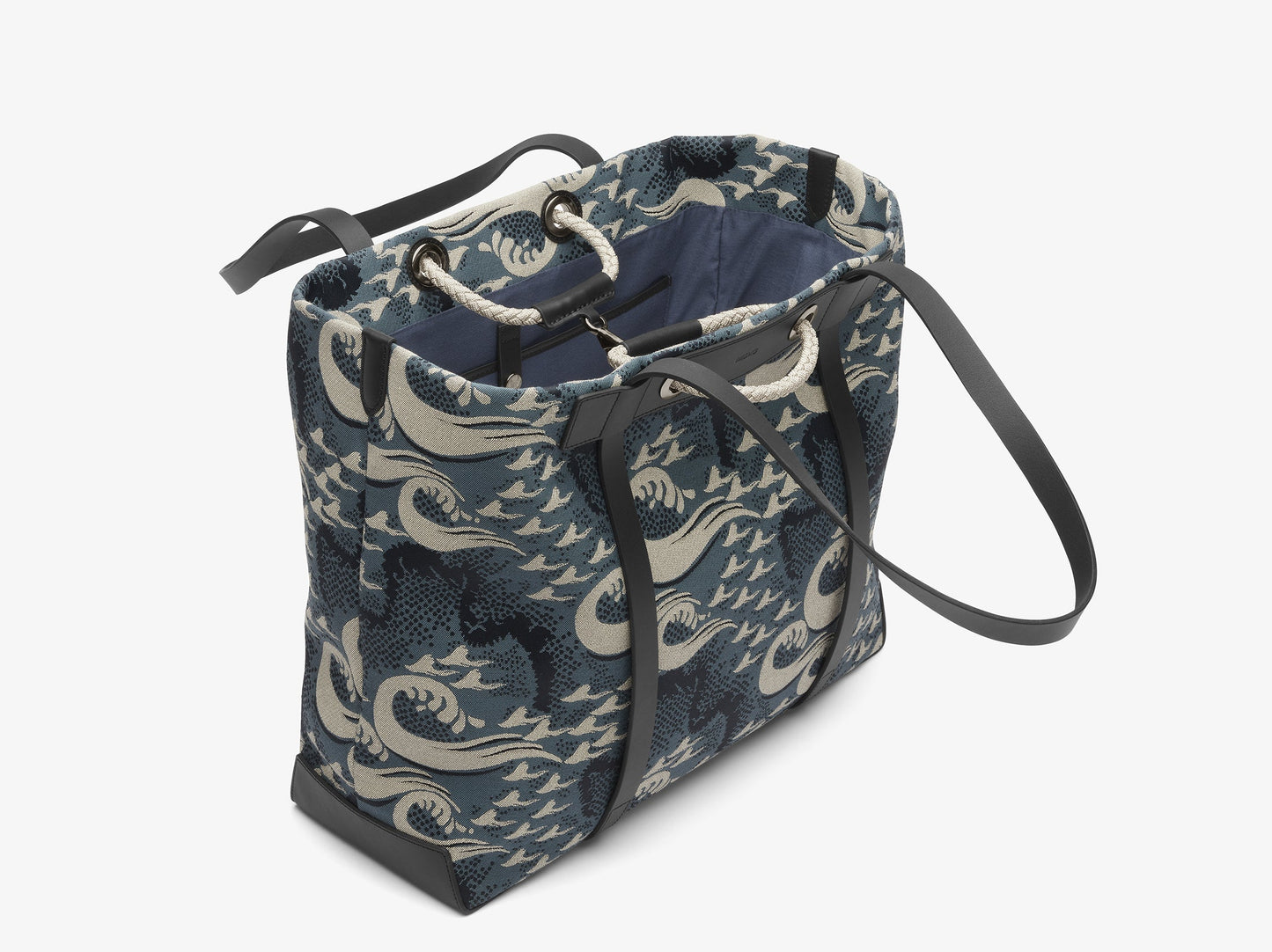 Seaside - Ocean Jacquard/Black